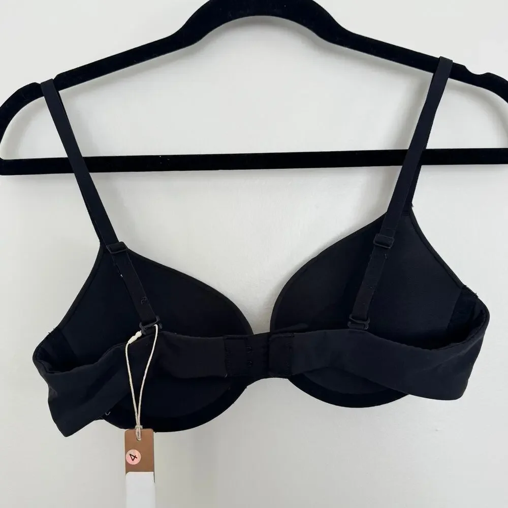 SKIMS Fits Everybody Super Push-up Bra in Onyx - Picture 4 of 6